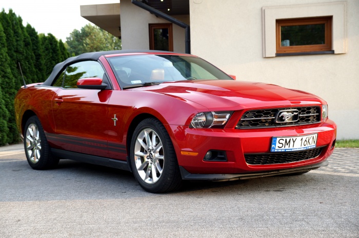 FORD MUSTANG Premium Pony Package 305KM Rude Skóry